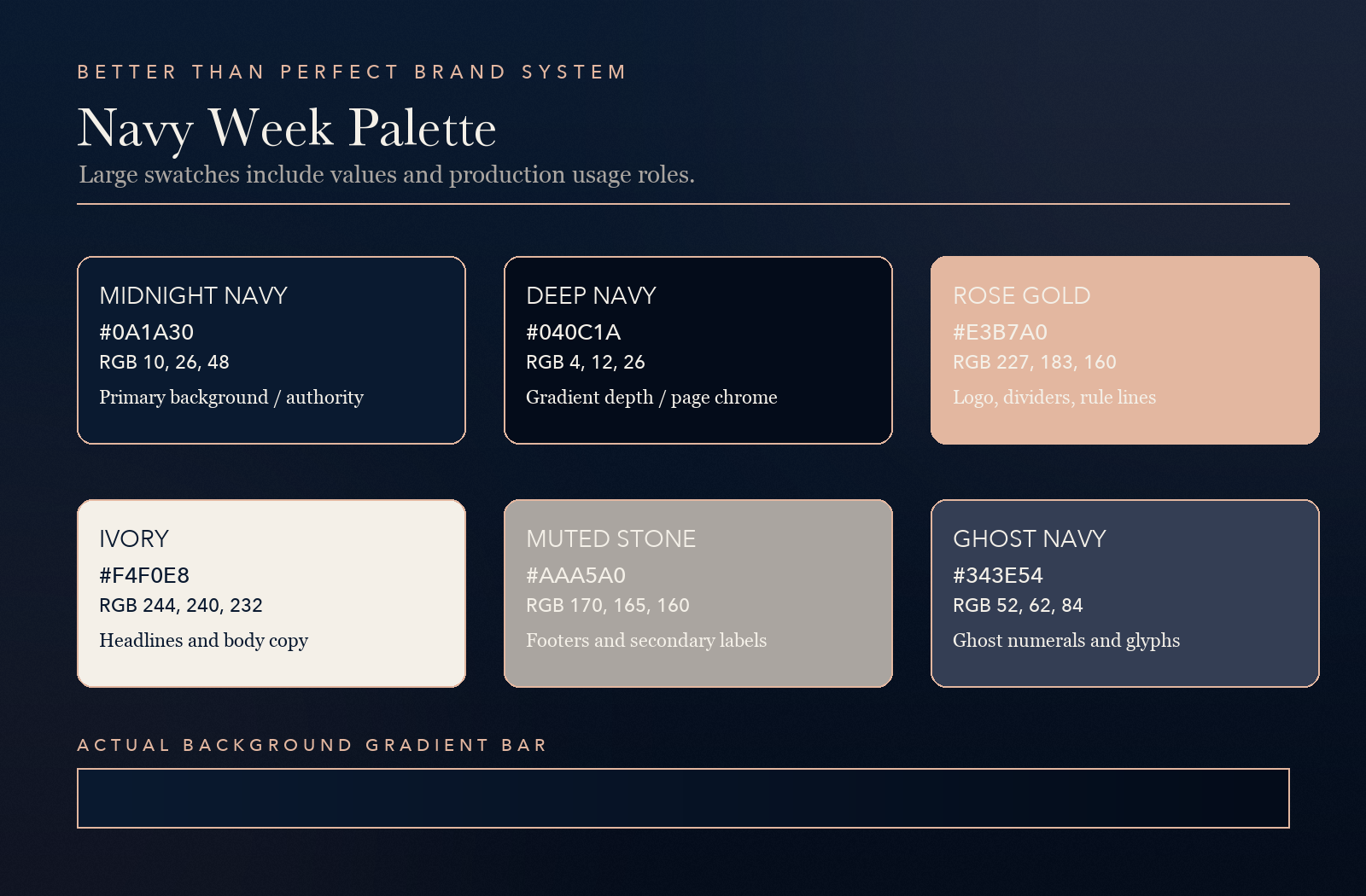 color plate navy