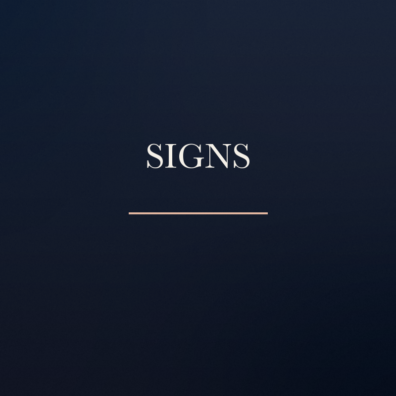 Instagram highlight cover Signs
